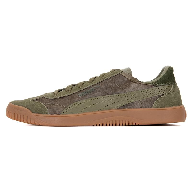 Puma Club 5V5 Translucent Low-Top Sneakers Unisex Sneakers Green Brown 391131-03