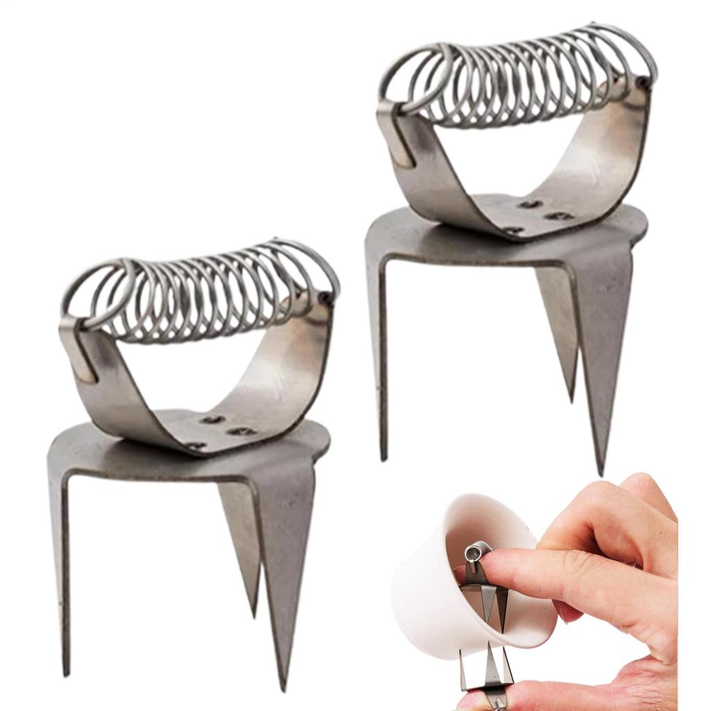 Клипсы для глазурирования кончиков пальцев, щипцы для окунания глиняной скульптуры, инструмент для глазурования керамики для керамики, керамической полимерной глины