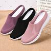 Knit Mesh Breathable Casual Slippers Women Spring Summer Comfortable Flat Shoes Woman Lightweight Non Slip Casual Walking Shoes