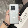 Матовый полупрозрачный чехол с магнитом для беспроводной зарядки MagSafe для OnePlus 13 12 11 10 9 8 7 ACE 2 3 5 Pro Nord 2 3 4 Lite