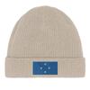 Bonnet Drapeau États Fédérés De Micronésie En Beige