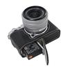 Получехол из искусственной кожи для камеры Fujifilm XM5 Fuji X-M5, нижняя крышка с отверстием для аккумулятора, с плечевым ремнем