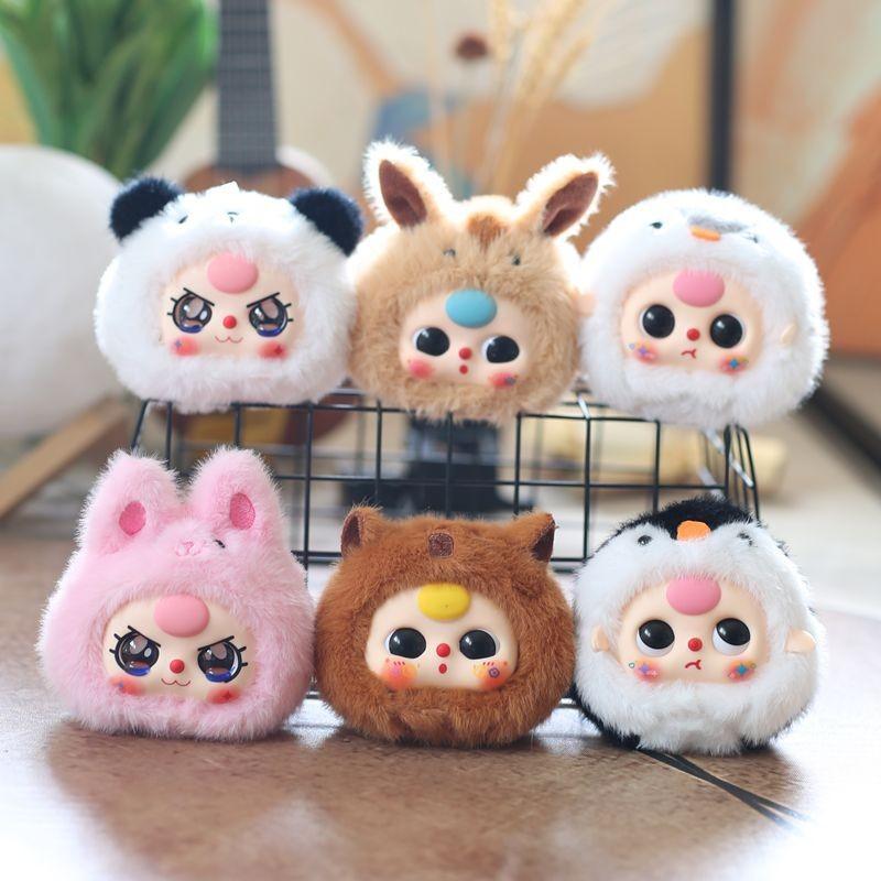 Plush Stuffed Animal Keychain Ultra Soft Short Plush 13cm Mini Backpack Decor For Kids Toddlers Gift
