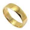 Wedding Band Gold Plated 'Link of Love' Ribbon - 4 Mm