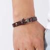 Punk Cowhide Leather Bracelets Bangles Fashion Anchor Bracelet Men Hot-selling Original Ocean Style Accessories Jewelry Gift
