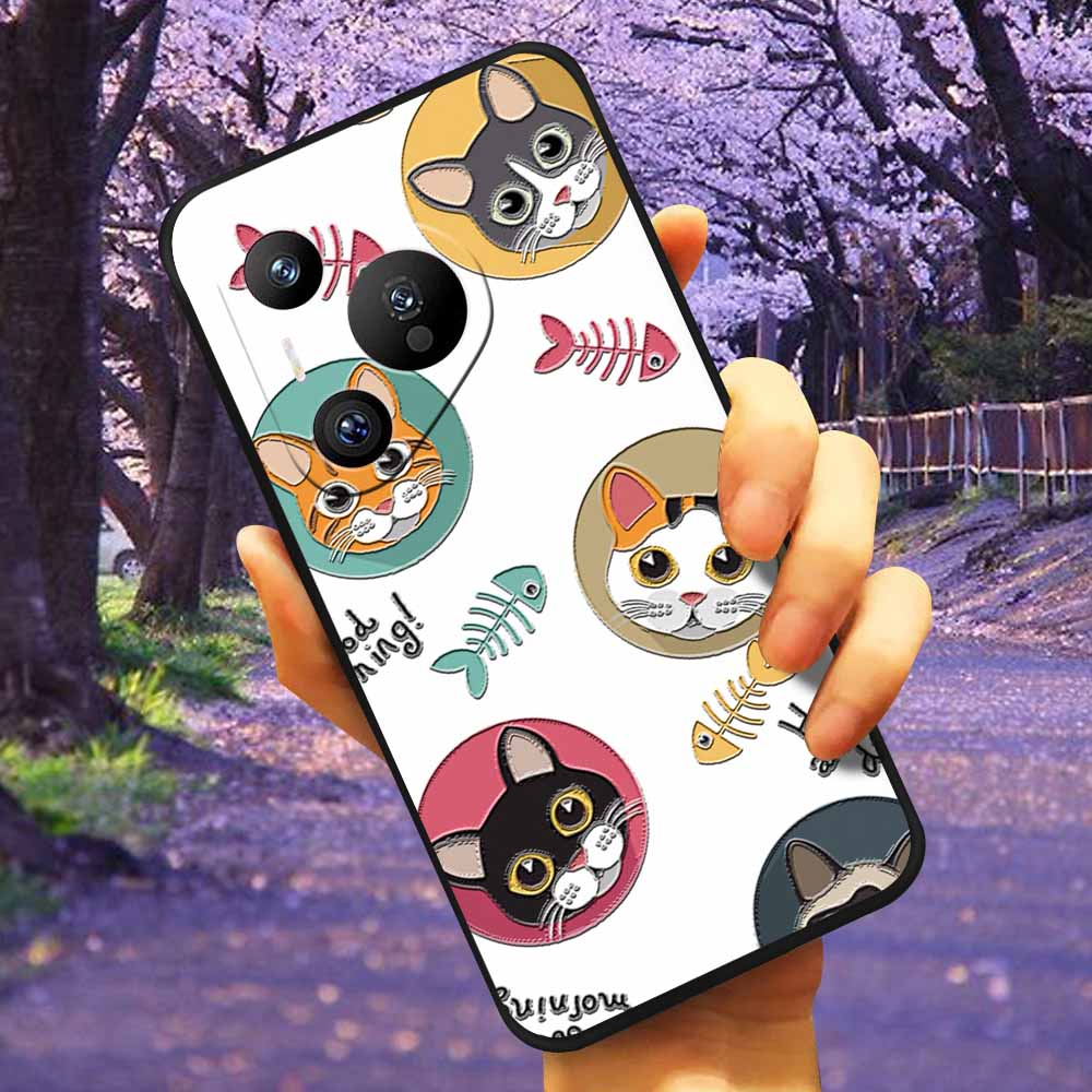 Чехол для Huawei Pura 70 с тиснением Сова 3D Рельефный Силиконовый Мягкий Задний Чехол для Huawei Pura 70Pro+ Чехол 70 pro 70 Ultra Оболочка С рисунком