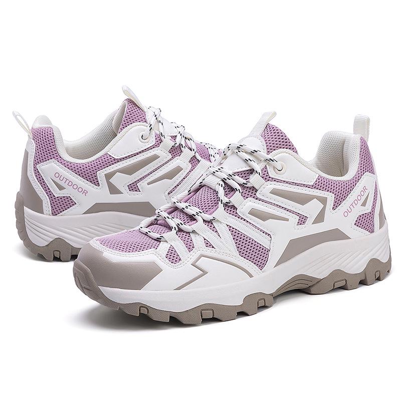 Унисекс дышащие противоударные походные и скалолазные ботинки - Большие размеры для активного отдыха, спорта и моды, туристическая обувь