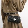 Niche Design Buckle Pleated Bag Women's  Bag Underarm Bag Temperament Shoulder Bag Crossbody Bag