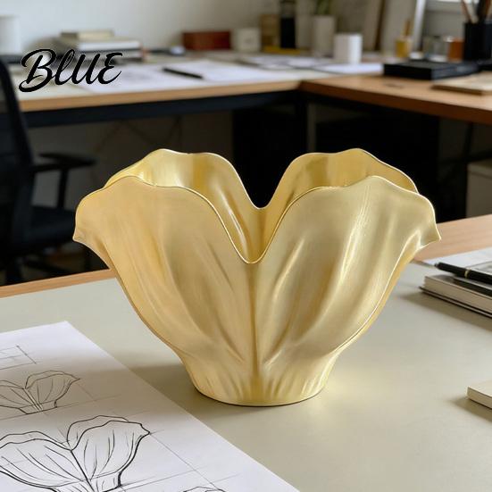 3D-печатная ваза с шелковистой текстурой, ваза для цветов, современная форма, минималистичный контейнер-держатель, художественная цветочная композиция для дома, гостиной, спальни