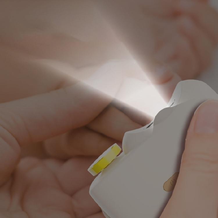 Электрические кусачки для ногтей 2 в 1 с контейнером для пыли, полировкой и светодиодной подсветкой, безопасный триммер для ногтей на пальцах рук и ног, для детей и взрослых