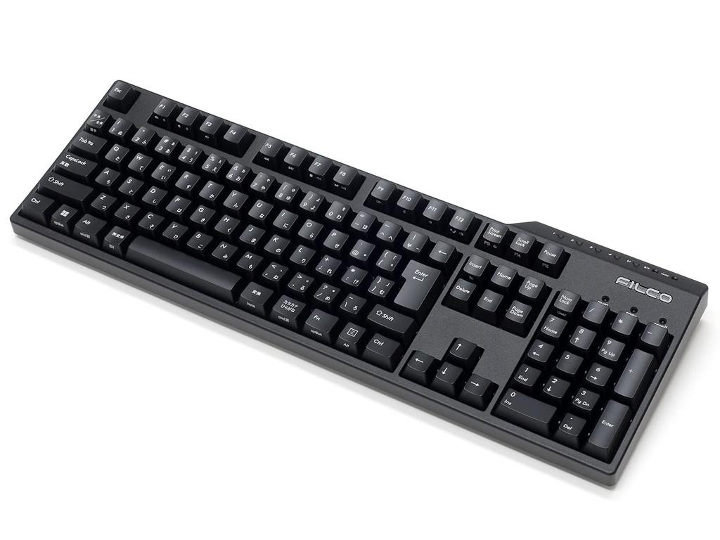FILCO Механическая клавиатура Majestouch Convertible 3, японская раскладка, 108 клавиш, полноразмерная, красные переключатели, беспроводное Bluetooth-подключение, проводное USB-подключение, DIP