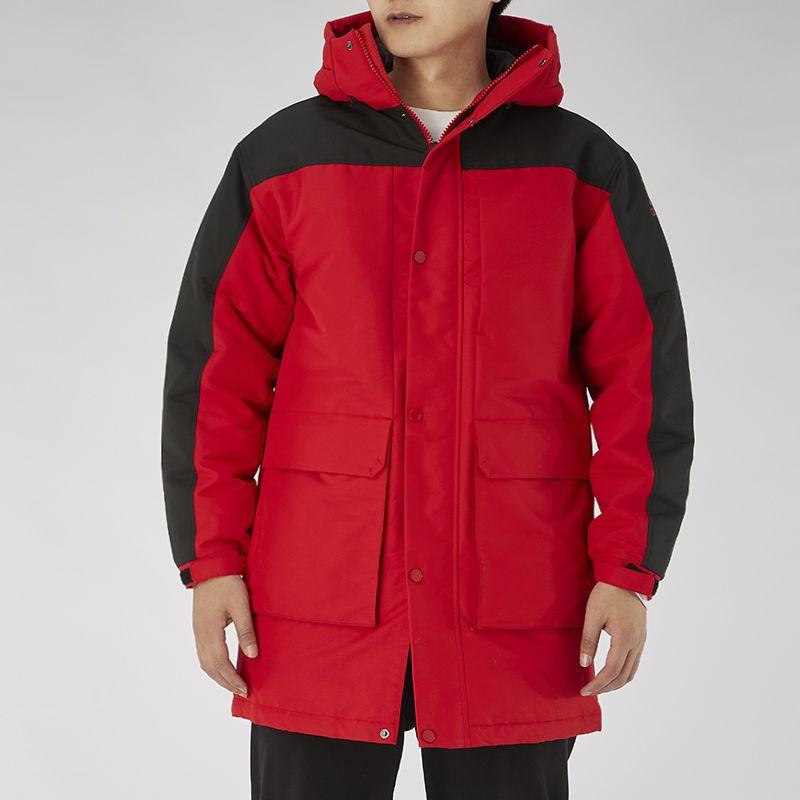 adidas Пуховики Унисекс Красные С капюшоном Средние Другое GN9834