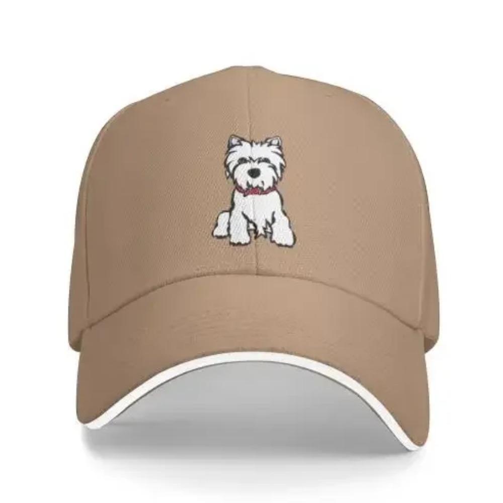 Самые продаваемые ковбойские шляпы 2020 года, летние пляжные, унисекс, регулируемые бейсболки YISHOW I Love My Westie, джинсовая шляпа, ковбойская спортивная шляпа для активного отдыха