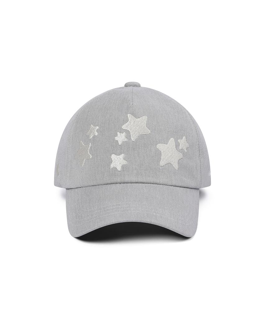 MISEKI SEOUL Кепка с логотипом Midnight Stars Серая
