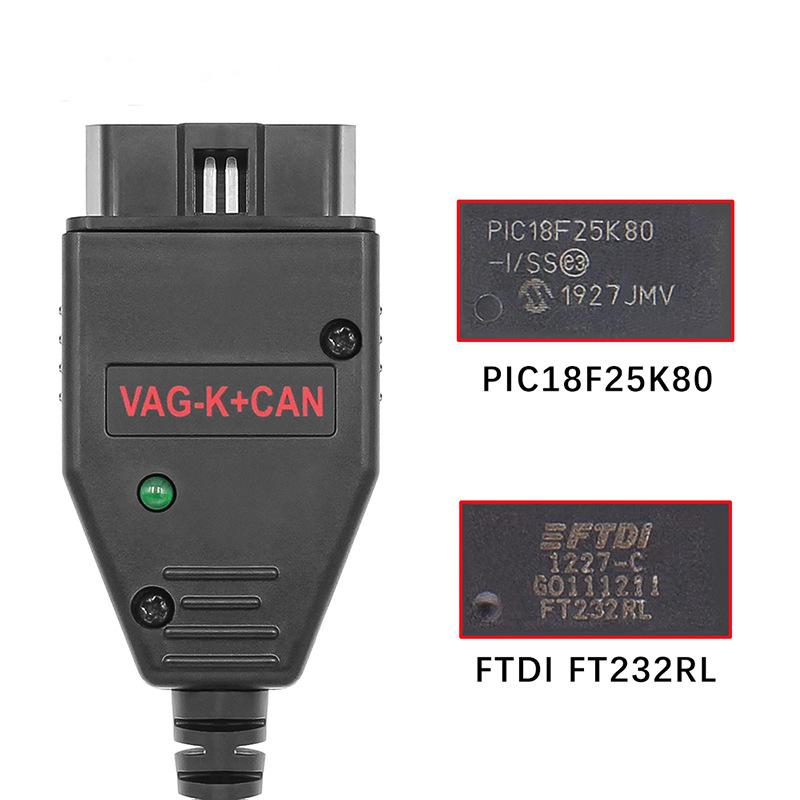 Диагностический сканер VAG K + CAN Commander 1,4 obd2 OBDII VAG 1,4 COM-кабель для сканера VAG