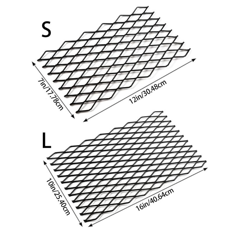 Heavy Duty Steel Fireplaces Grate Fireplaces Ember Retainer Mesh Wood Stove Grate Heat Resistant  Holder Fire Grates