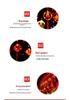 2025 New Year Red Lantern LED Curtain String Lights - Home Atmosphere Decoration with Fu Character