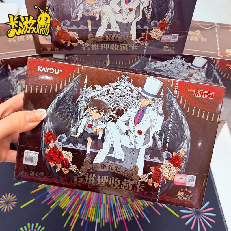 Kayou Genuine Detective Conan Gilded Light Bag Vol 1 Reasoning Collection Cards Anime Character Cards Kaitou Rachel Moore