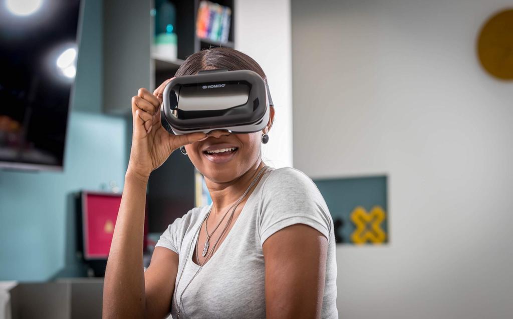 Очки виртуальной реальности HOMiDO PRIME совместимы с iPhone 13, 12Pro MAX, 11 дюймов, FANZA DMM, совместимо с видео VR 4-7 / / / Fit