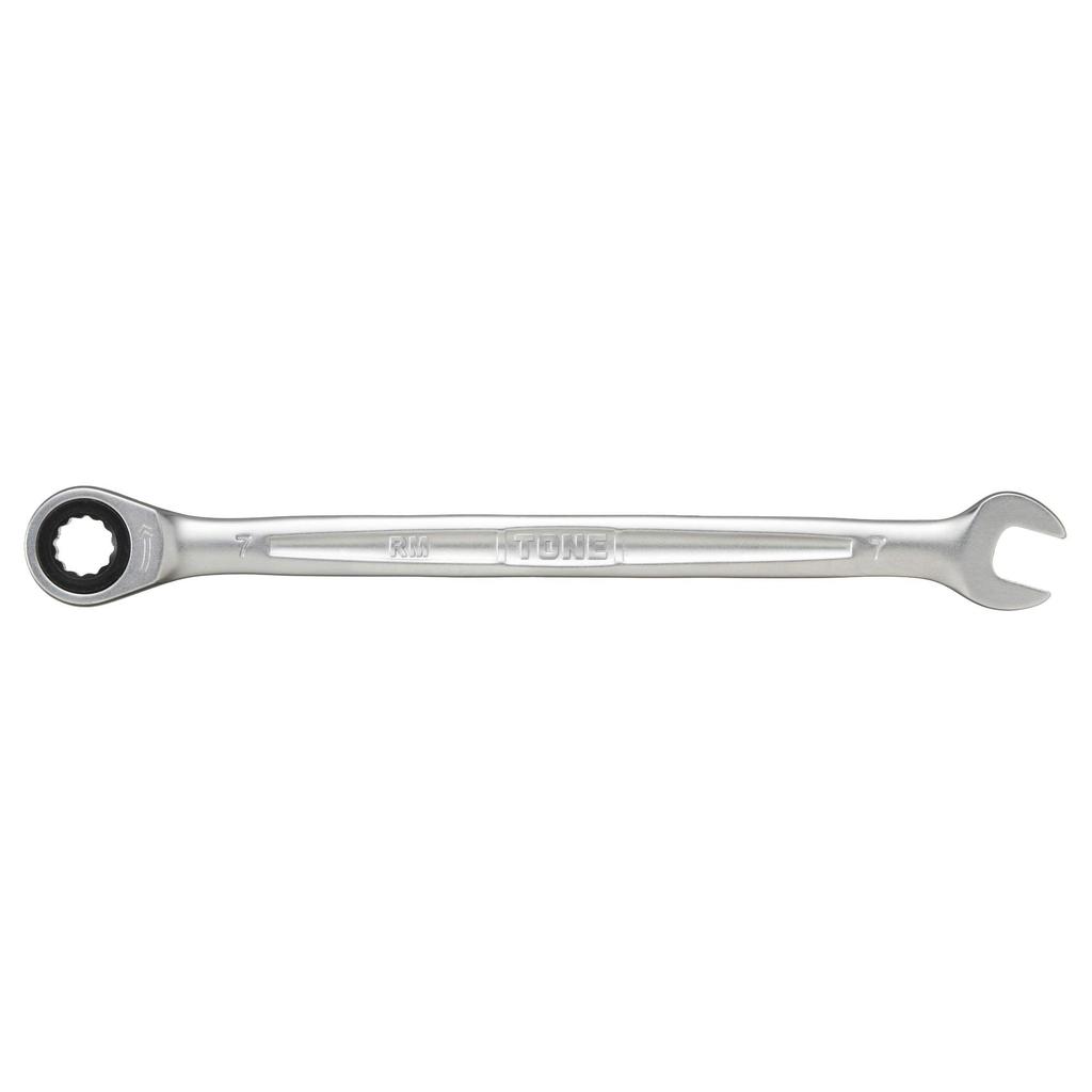 TONE Ratchet Box Wrench Width Across Flats 7mm RM-07
