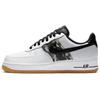 Air Force 1 Low White Ripstop Camo Black Gum Sneakers CZ7891-100