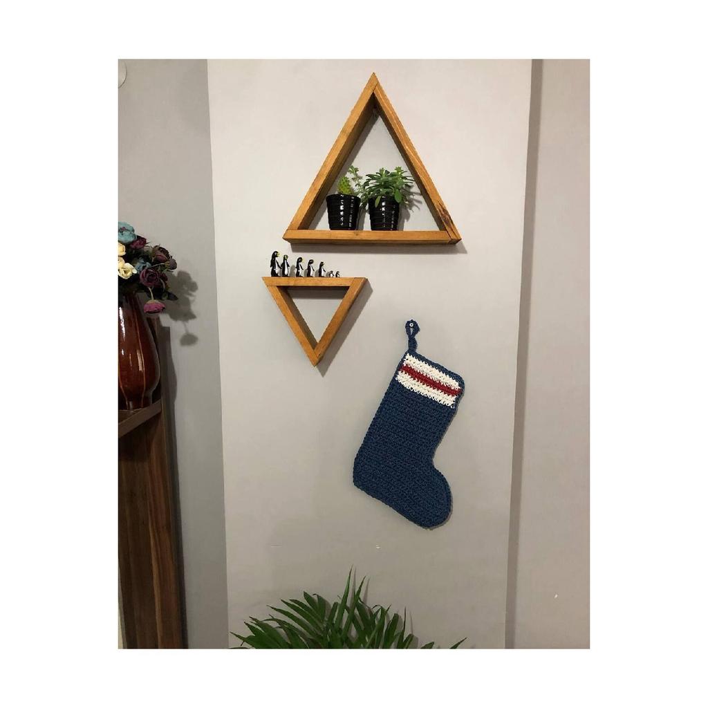 New Year Fireplace Stocking Ornament, New Year Gift, Christmas Christmas Stocking, Wall Ornament, Christmas Decor Red