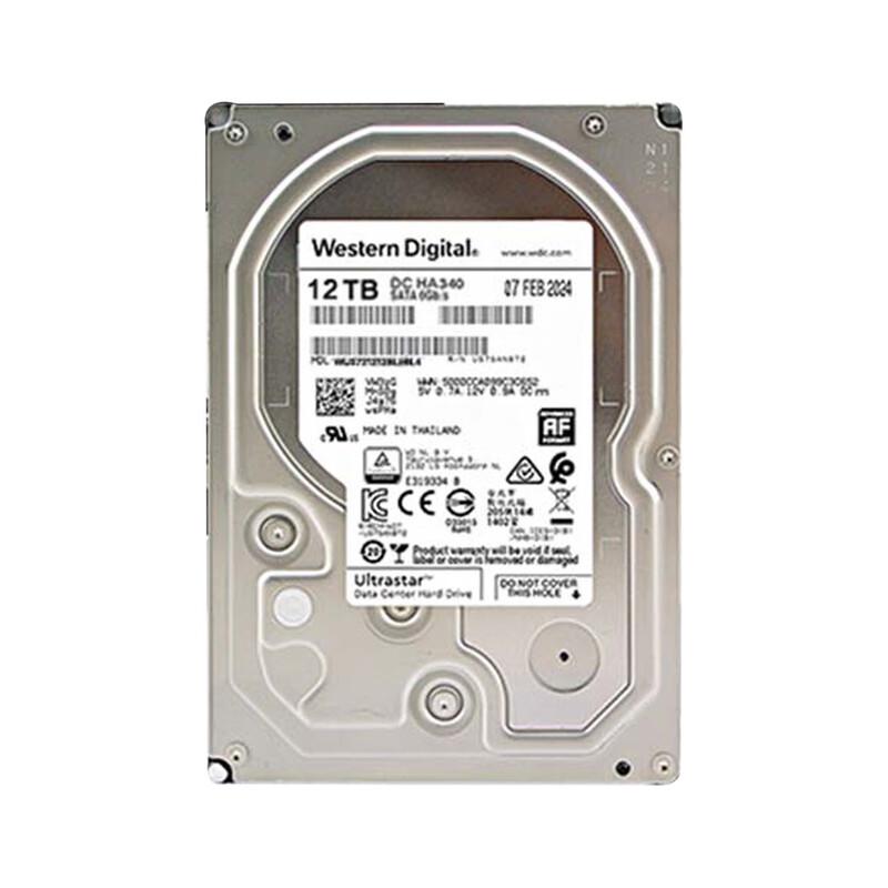 WD 12TB DC HA340 Enterprise SATA Hard Drive