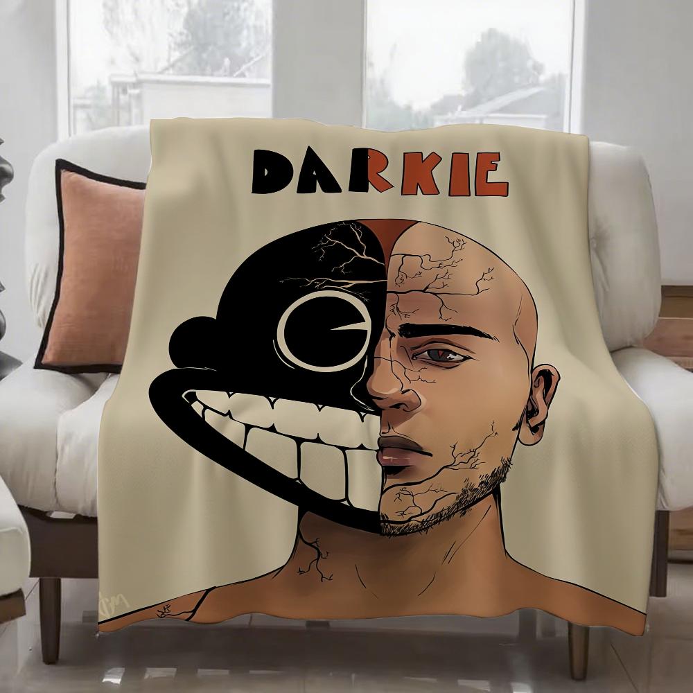 Hip Hop Music Lil D-Darkie Blanket Design Lightweight For Dorms, Naps, Living Room, Office,Sofa,All-Season