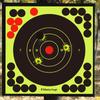 6 Sheets Shooting Adhesive Sticker Zone Targeted Paper Archerys Paper Targets Shooting Self-Adhesive Splatter Targets