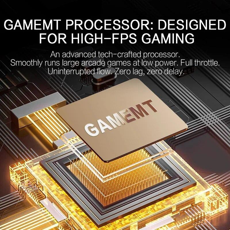 Игровая консоль K8, встроенная 30 000 классических игр с двумя беспроводными контроллерами, 4K HD, домашняя ТВ-игровая приставка, 3D ретро-консоль для PSP