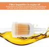 Universal Motorcycle Fuel Filter 6mm Corrosion Resistant Plastic Construction Tool Free Installation Fits Multiple Bike Models