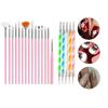 Manicure Set Nail Dotting Brush Rhinestones Tool Thin Liner Brushes Fashion Nail Art Brush  Nail