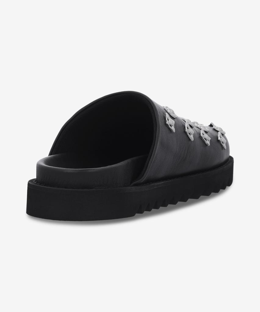 Toga [Toga Virilis] Eyelet Metal Sabo Slide - Black / Aj1156Black