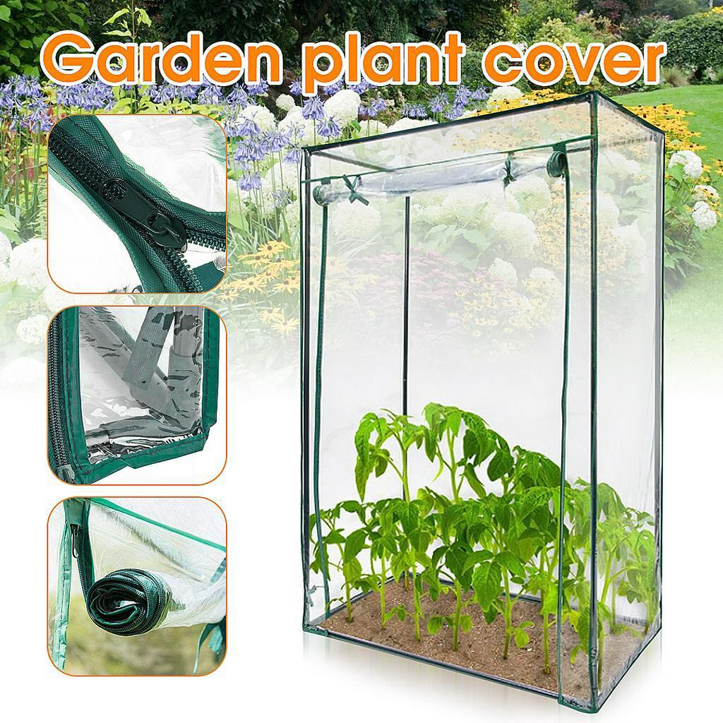 Мини ПВХ Теплый Ярус Бытовой Растение Парниковая Пленка Водонепроницаемая Защита от УФ Защищает Растения Томатов Цветы (без железной подставки) 29.37 * 19.69 * 59.06 дюйм