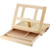Детский складной деревянный настольный мольберт - Портативная подставка для рисования и искусства