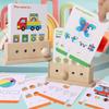 Montessori English Logic Key Puzzle Game Early Educational Key Thinking Puzzle Toy  Birthday Gifts