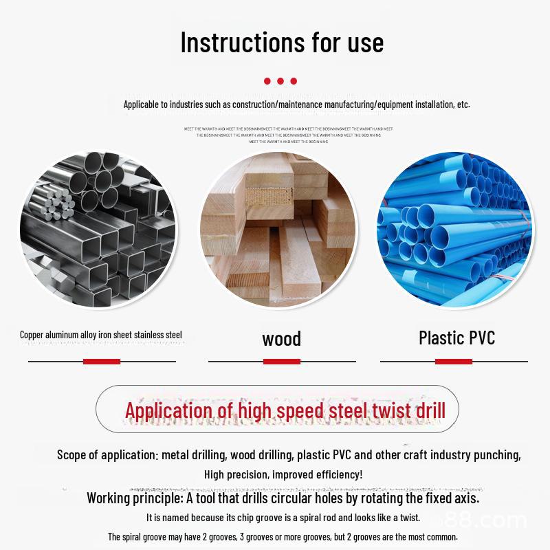 Набор сверл по дереву Kraftwell с направляющей для ударного перфоратора, прочной втулкой и насадкой