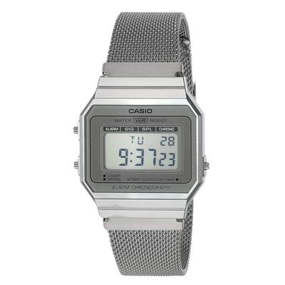 Восстановленные Casio Youth Vintage Ежедневный будильник Кварцевые A-700WM-7A A700WM-7A 100M Женские часы