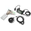 36V 48V Brushless Motor Controller S900 LCD Display 130X Thumb Throttle 8C Power Assist Sensor Kit for Electric Bike