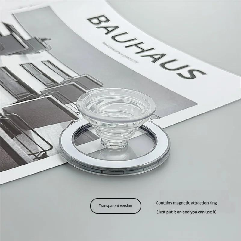 Магнитный безопасный кольцевой держатель-подставка с расширением, складной держатель-сокет для мобильного телефона, карманная подставка для iPhone Mac Samsung Xiaomi