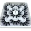 HBZGTLAD 5 pairs 8-25mm natural 3D false eyelashes fake lashes makeup kit Mink Lashes extension mink eyelashes maquiagem eyelash