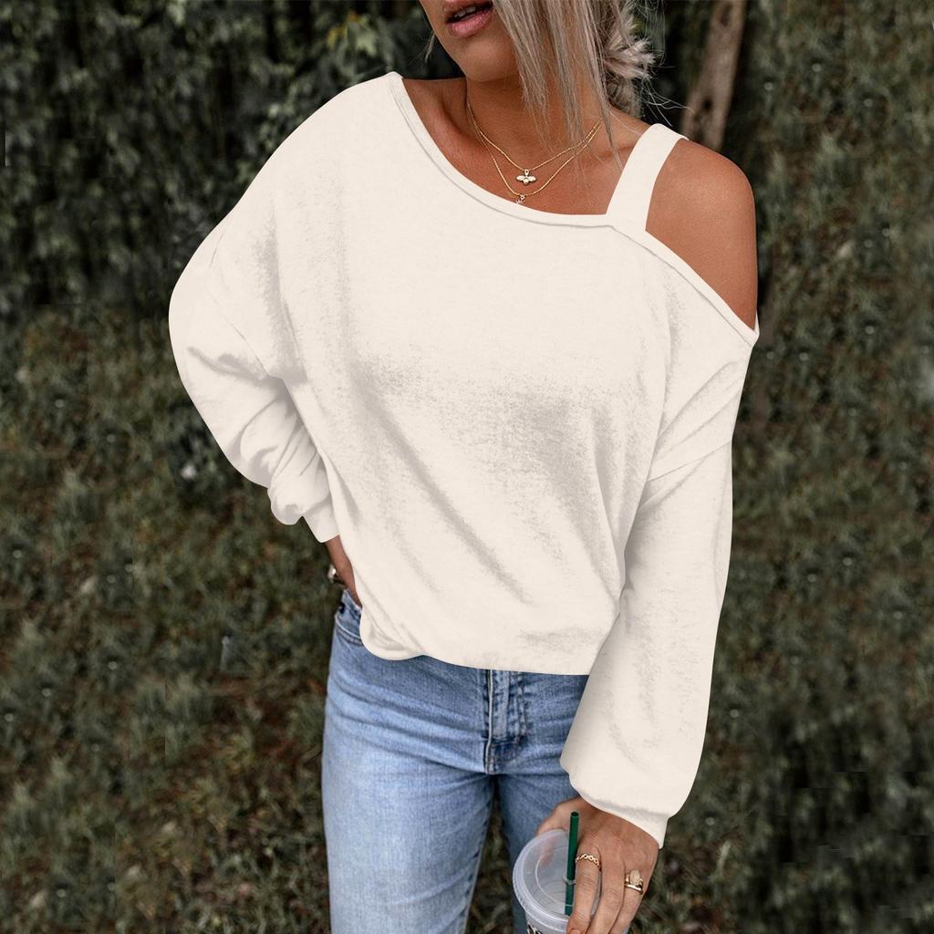 Women's O-neck 3/4 Sleeve Cute Print Shirt Outerwear