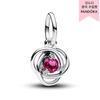 Pandora Pink Eternity Circle Dangle Charm 793125c10