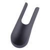 2pcs Car Auto Rear Windshield Wiper Arm Nut Cap Cover Fit for Fiat 500X 2015 2016 2017 2018    Black Plastic