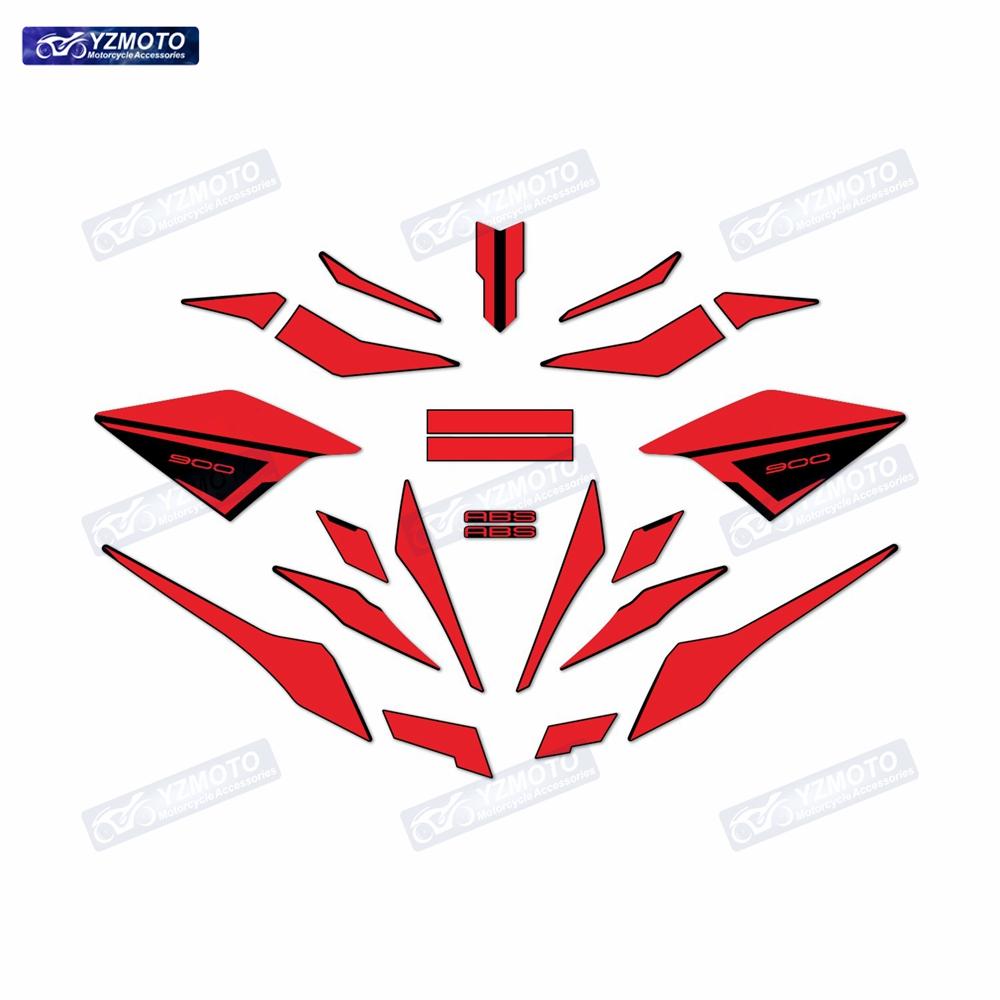 Для Z900 Z900SE Z900F ZR900F 2021 2022 2023 2024 Мотоцикл Полный Комплект Наклеек на Обтекатель Мотоцикл Светоотражающие Наклейки Комплект