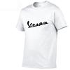 Shirt 2017 Men Funny Vespa Tshirt 100 Cotton Summer Short Sleeve Round