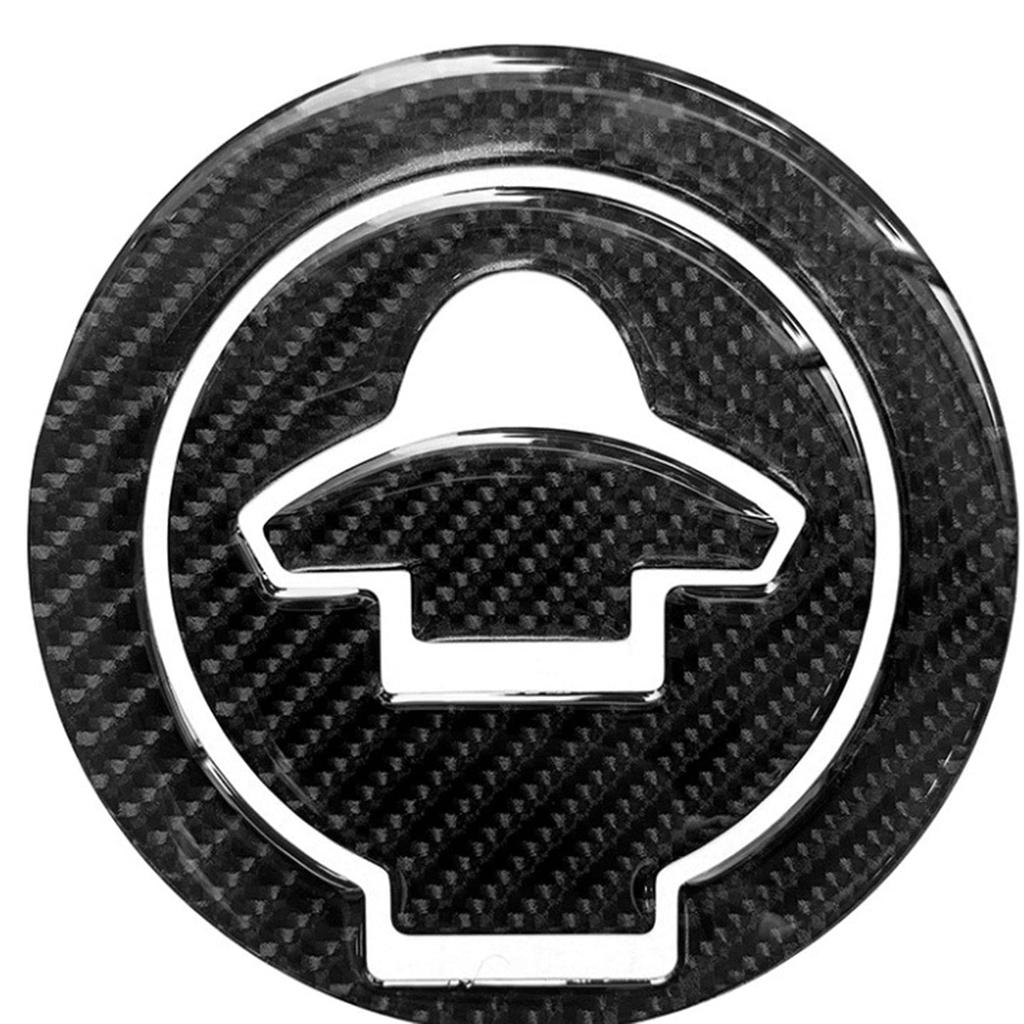 Reikoeppy Carbon Fiber Motorcycle Fuel Tank Cover Sticker Decal Gas Cap Protection Sticker for YZF-R3 5 R15 MT-03