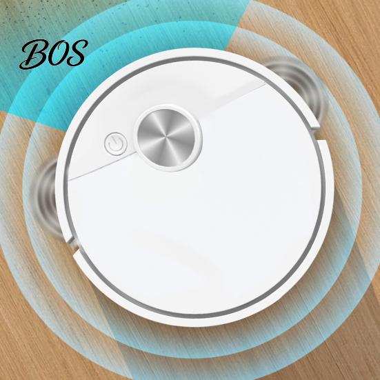 Pet Hair Remover Car Vacuum Mini Robot Cleaner, 3 in 1 Sweeping Mopping Robotic Vacuum, Floor Cleaner Slim Cordless Self Charging Mop for Home