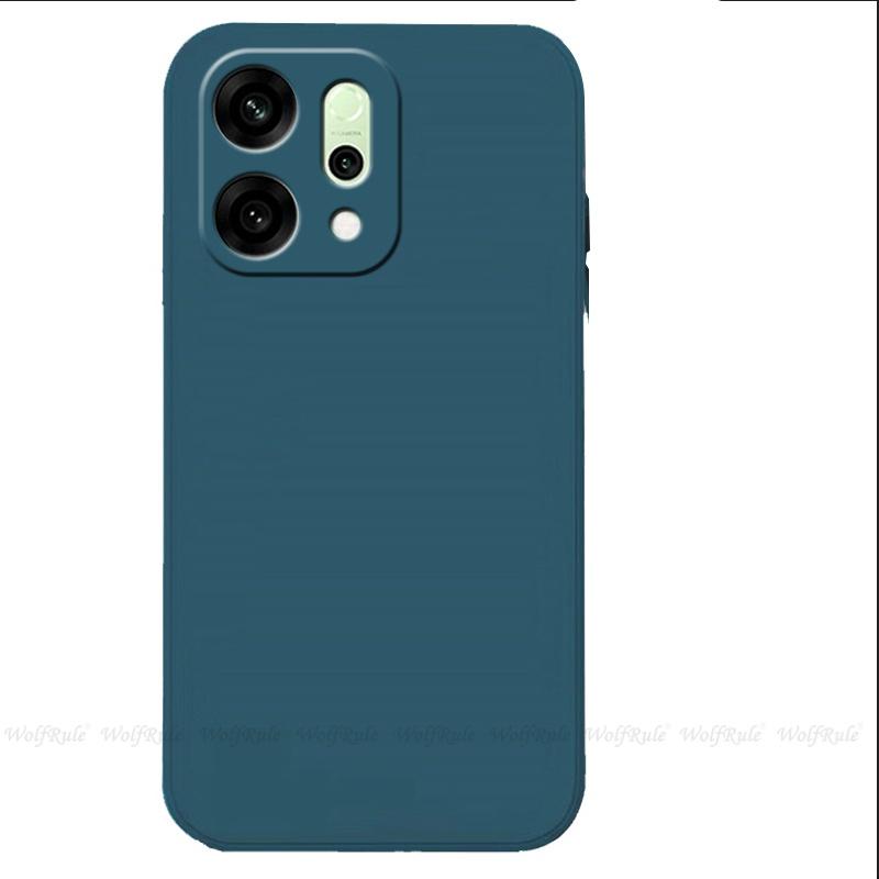 For OPPO Reno 14 Pro Case Cover Reno 14 Pro Capa New Liquid Silicone Bumper Shockproof TPU Soft Fundas OPPO Reno 14 Pro