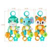 Baby Car Seat Toys Baby Hanging Toys Stroller Crib Gym or CarSeat with Teether Rattle & Tummy Time Mirror Sensory Toys Gifts